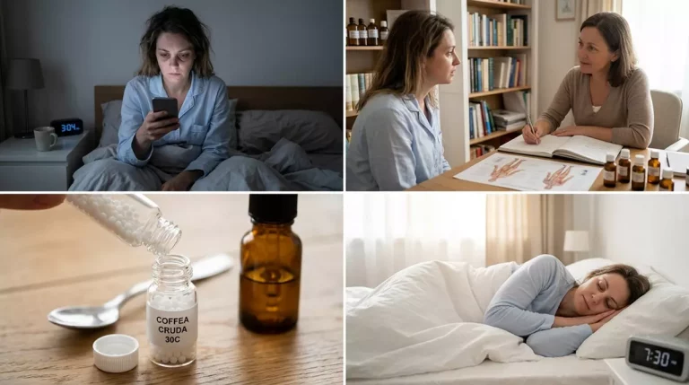 Dlaczego nie mogę spać, chociaż padam ze zmęczenia? Jak homeopatia klasyczna leczy przyczyny bezsenności?